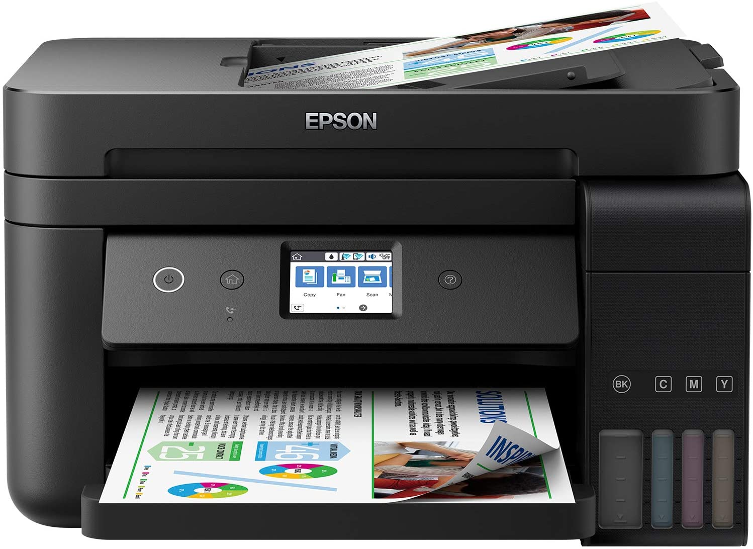 Epson Imprimante EcoTank ET-4750 avec réservoirs, Multifonction 4-en-1