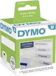 DYMO Rouleau d'étiquettes 99019 S0722480 59 x 190 mm papier blanc 110 pc(s) permanente Etiquette pour classeur 