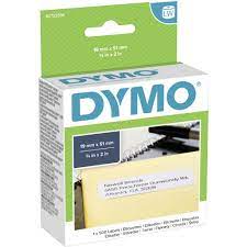 DYMO Rouleau d'étiquettes 11355 S0722550 19 x 51 mm papier blanc 500 pc(s) permanente Etiquette universelles 