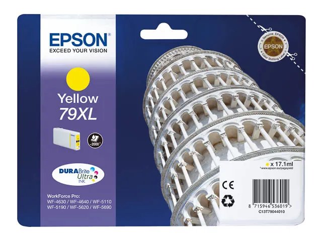 T7904 - EPSON WF5110WF - cartouche Jaune Grande Capacité