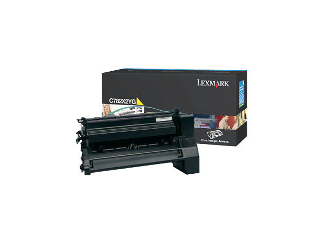 C782X2YG LEXMARK C782 Toners Jaune