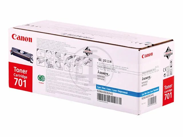 ORIGINAL Canon 9286A003 / 701C - Toner cyan