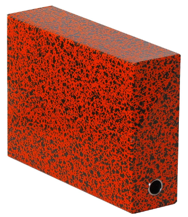 BOITE TRANSFERT 32X25X9 NOIR/ROUGE