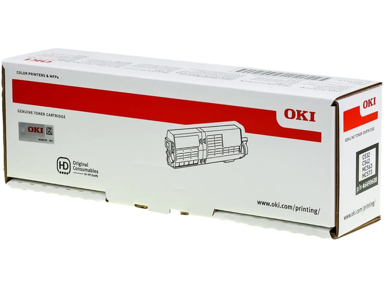 46490608 OKI C532 Toner noir Grande Capacité