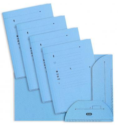 OXFORD Paquet de 25 chemises HV ULTIMATE 2 rabats. En kraft 240g. Pour format A4. Coloris bleu - OEM 100330147