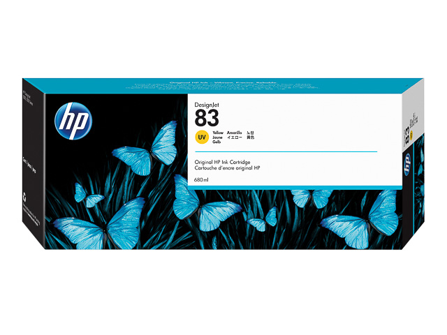 C4943A HP DesignJet d'encre 5000 UV - cartouche Jaune