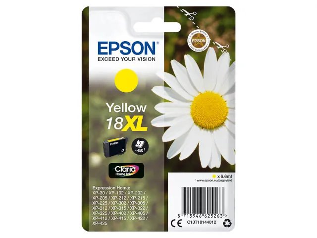 T1814 - EPSON XP30 - cartouche Jaune Grande Capacité