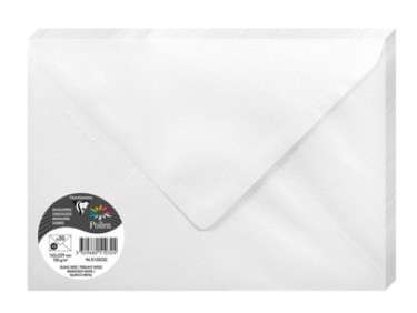 PAQUET 20 ENV.POLEN 162X229 BLANC IRISE