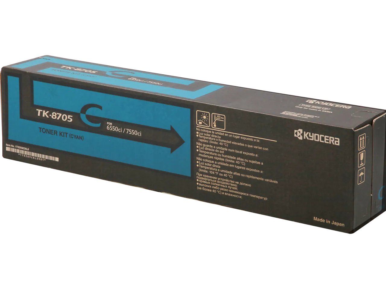 TK8705C KYOCERA TA6550I Toner cyan