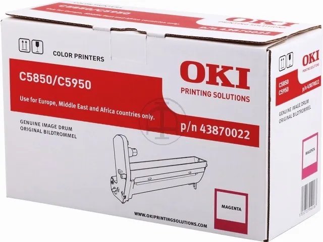 43870022 OKI C5850 Tambour (OPC) magenta