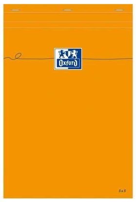 BLOC NOTE OXFORD  210X297 160P 5X5
