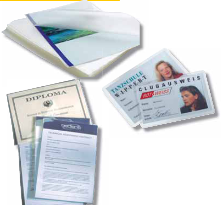 PAQUET 50 POCHETTES A PLASTIFIER A2 125 MICRONS