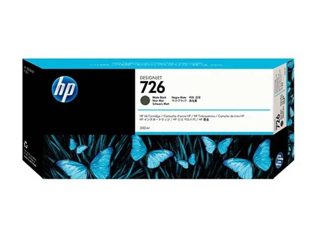 CH575A HP DesignJet d'encre T1200 - cartouche mat Noir