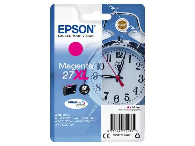 T2713 - EPSON WF3620DWF - cartouche  Magenta Grande Capacité
