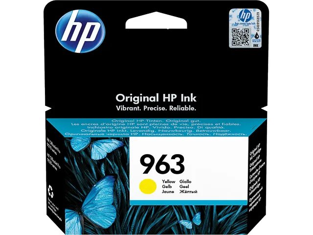 HP963 - 3JA25AE#BGX HP OfficeJet  PRO 9010 - cartouche Jaune - Standard - 700 pages