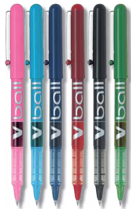 POCHETTES 4 ROLER PILOT V BALL 0.7 ASS