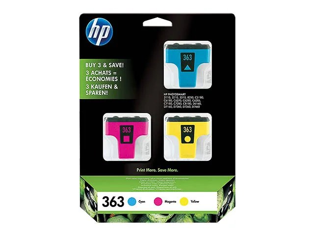 CB333EE HP PS8250 - cartouche  (3) CMY