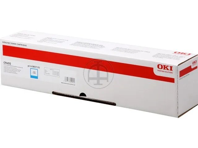 43837131 OKI C9655 Toner cyan
