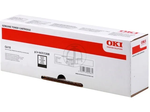 44315308 OKI C610 Toner noir