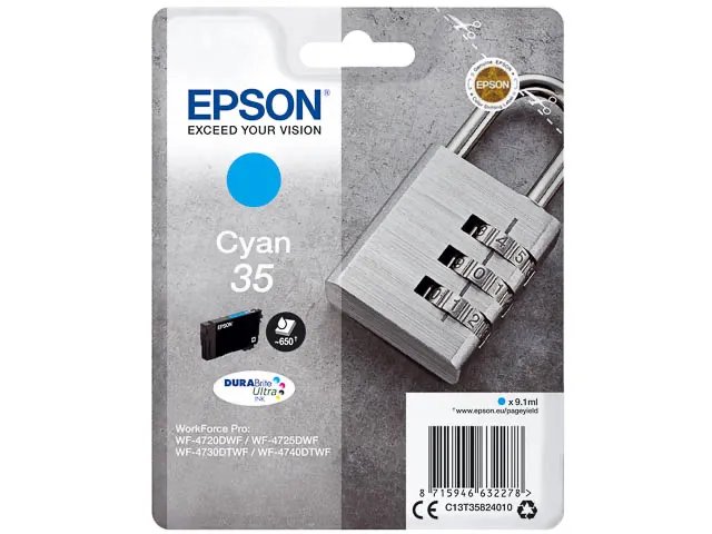 T3582 - EPSON WF4720DWF - cartouche  CY - Standard
