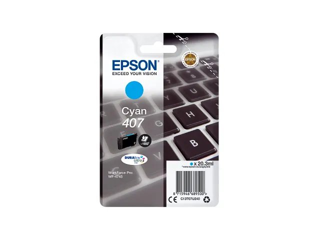 C13T07U240 EPSON WF4745DTWF - cartouche  cyan