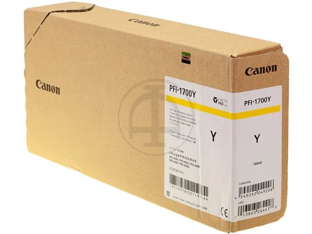 PFI1700Y CANON PRO2000 - cartouche Jaune