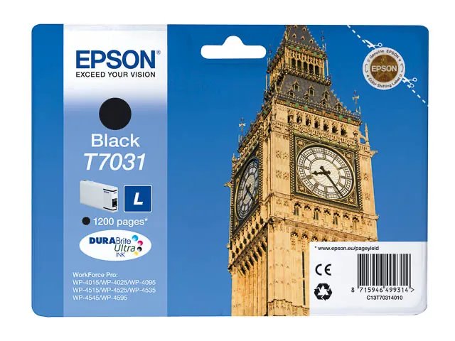 C13T70314010 EPSON WP4000 - cartouche noire - Standard