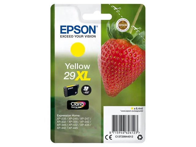 T2994 - EPSON XP235 - cartouche Jaune Grande Capacité
