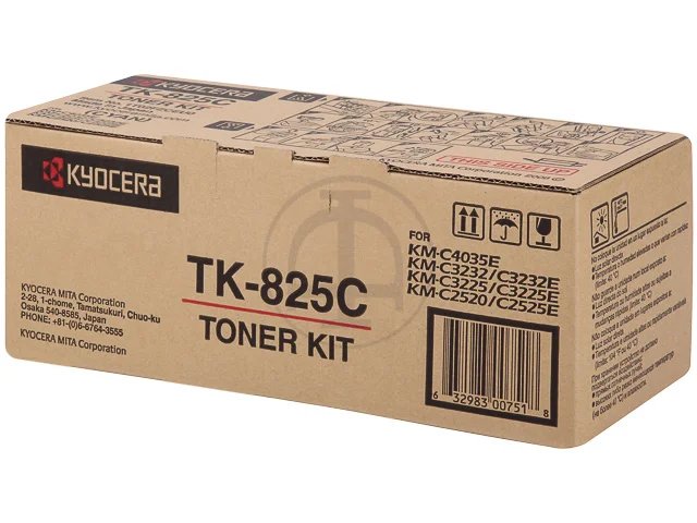 TK825C KYOCERA KMC2520 Toners cyan