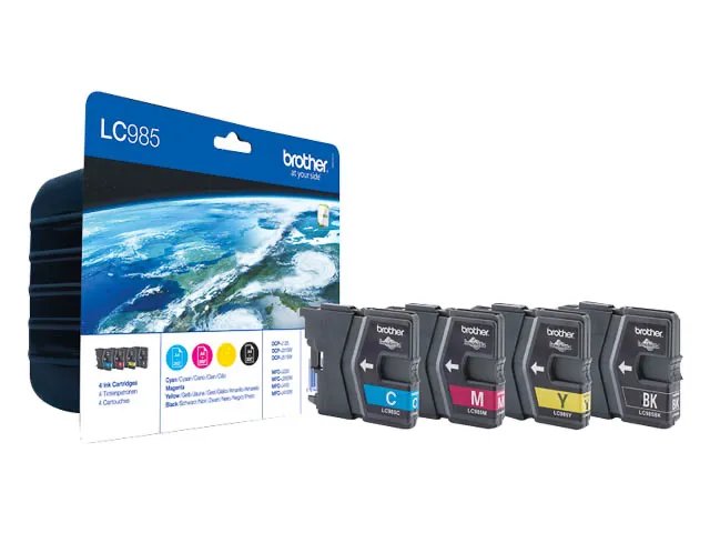 LC985VALPDR BROTHER DCPJ315W - cartouche  (4)