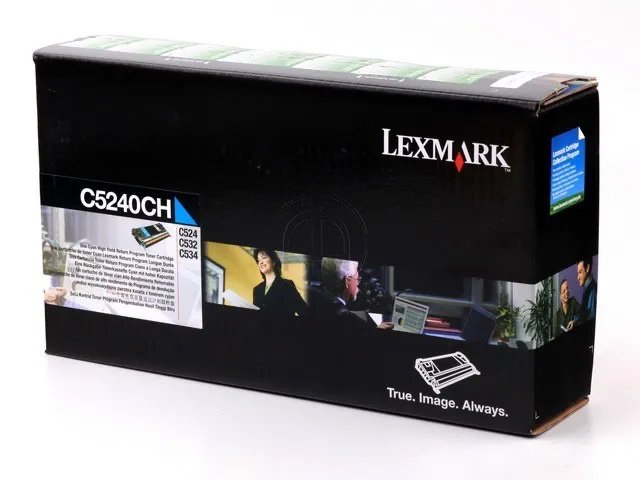 C5240CH LEXMARK C524 Toner cyan Grande Capacité