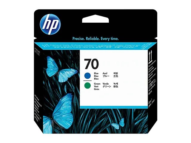 C9408A HP DesignJet d'encre Z3100 Têtes de lecturebleue+GREEN