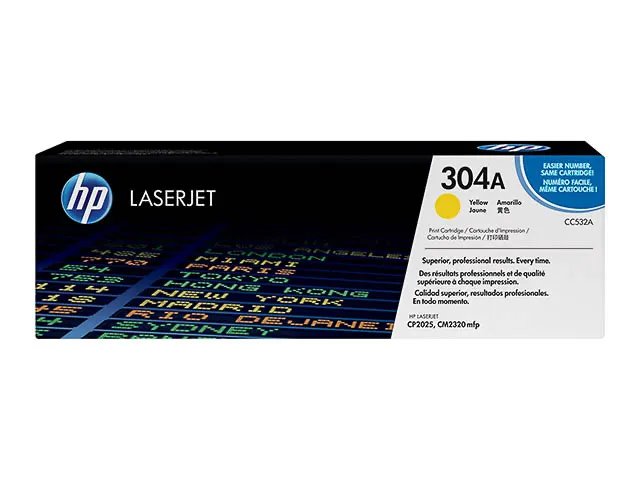 cartouche Jaune Grande Capacité HP CC532A