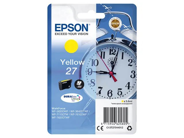 T2704 - EPSON WF3620DWF - cartouche  YE - Standard