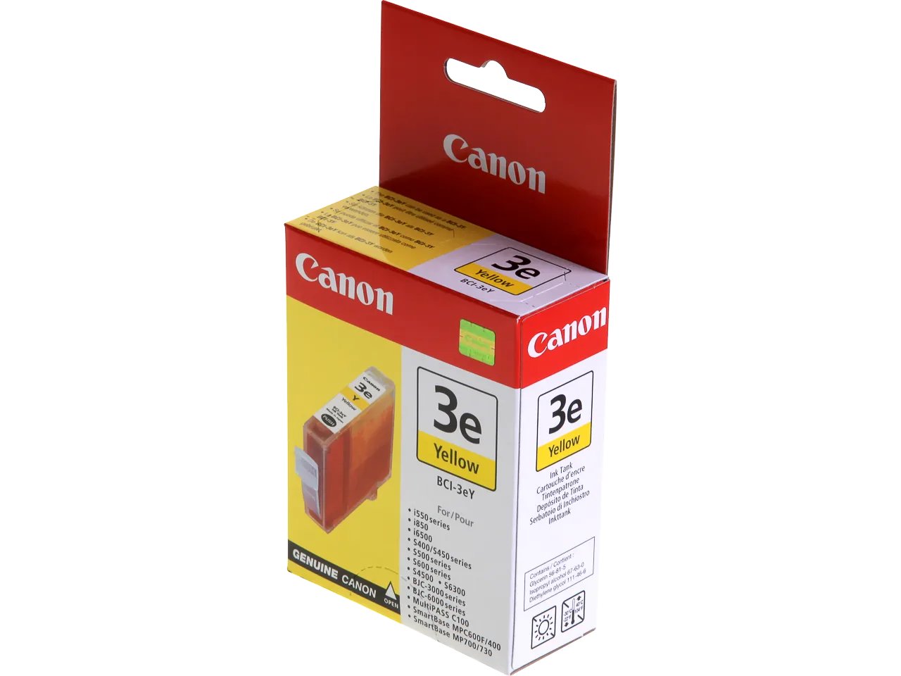 BCI3EY CANON BJC6000 - cartouche Jaune
