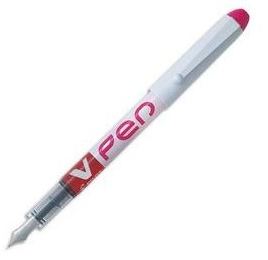 STYLO PLUME V PEN JETABLE ROSE