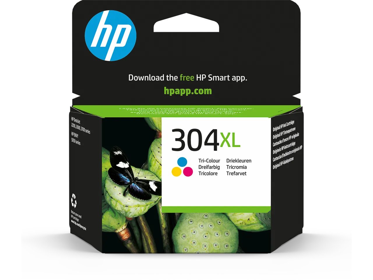 HP304XL - N9K07AE#UUS HP DJ3720 - cartouche couleur Grande Capacité