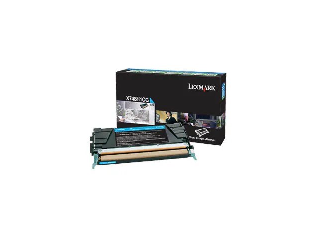 X748H1CG LEXMARK X748 Toner cyan