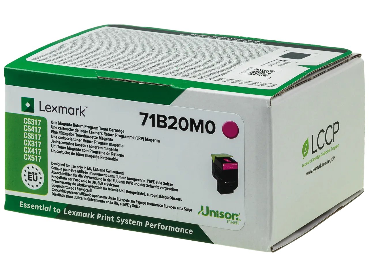 71B20M0 LEXMARK CS317/CX317/CS417/CX417/CS517/CX517 Toner magenta