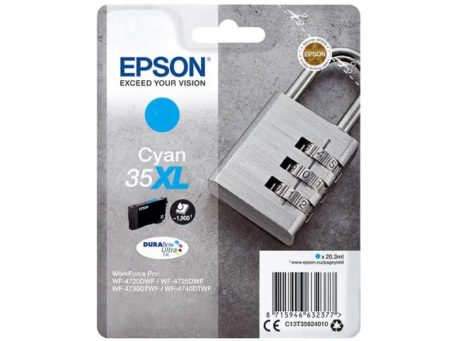 T3592 - EPSON WF4720DWF - cartouche  CY Grande Capacité