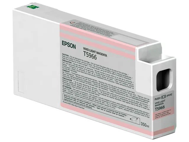 EPSON T596 - Cartouche Encre Pigment Vivid Magenta clair 350ml  
