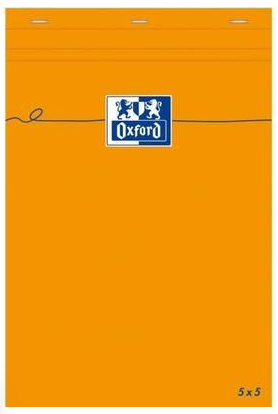 BLOC NOTE OXFORD  210X320 160P 5X5