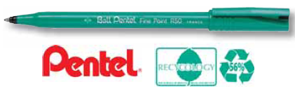 BALL PENTEL R56 FINE ROUGE