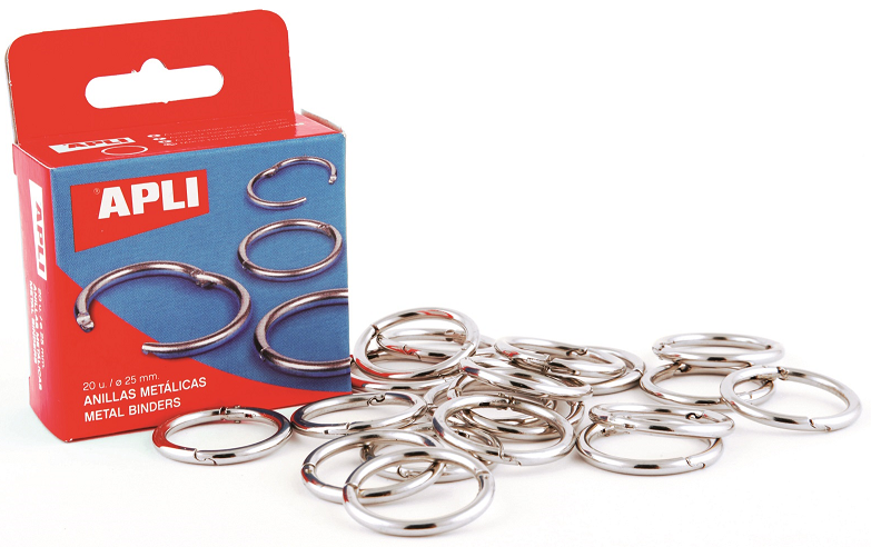 BLISTER 20 ANNEAUX BRISES 20MM