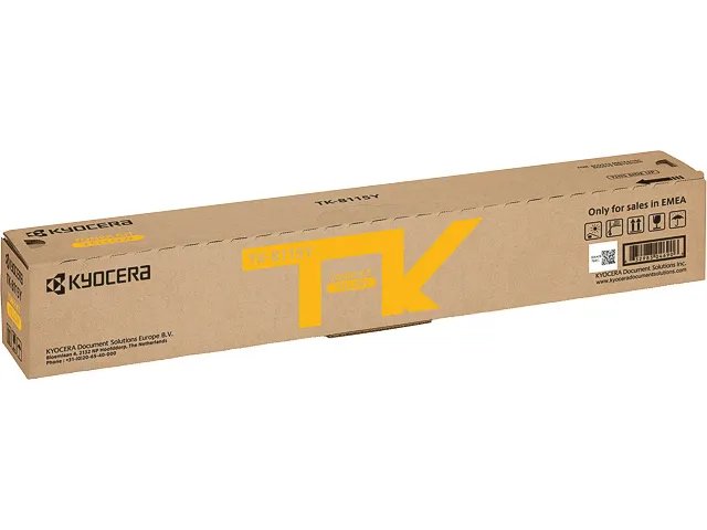 TK8115Y KYOCERA M8124CIDN Toner Jaune