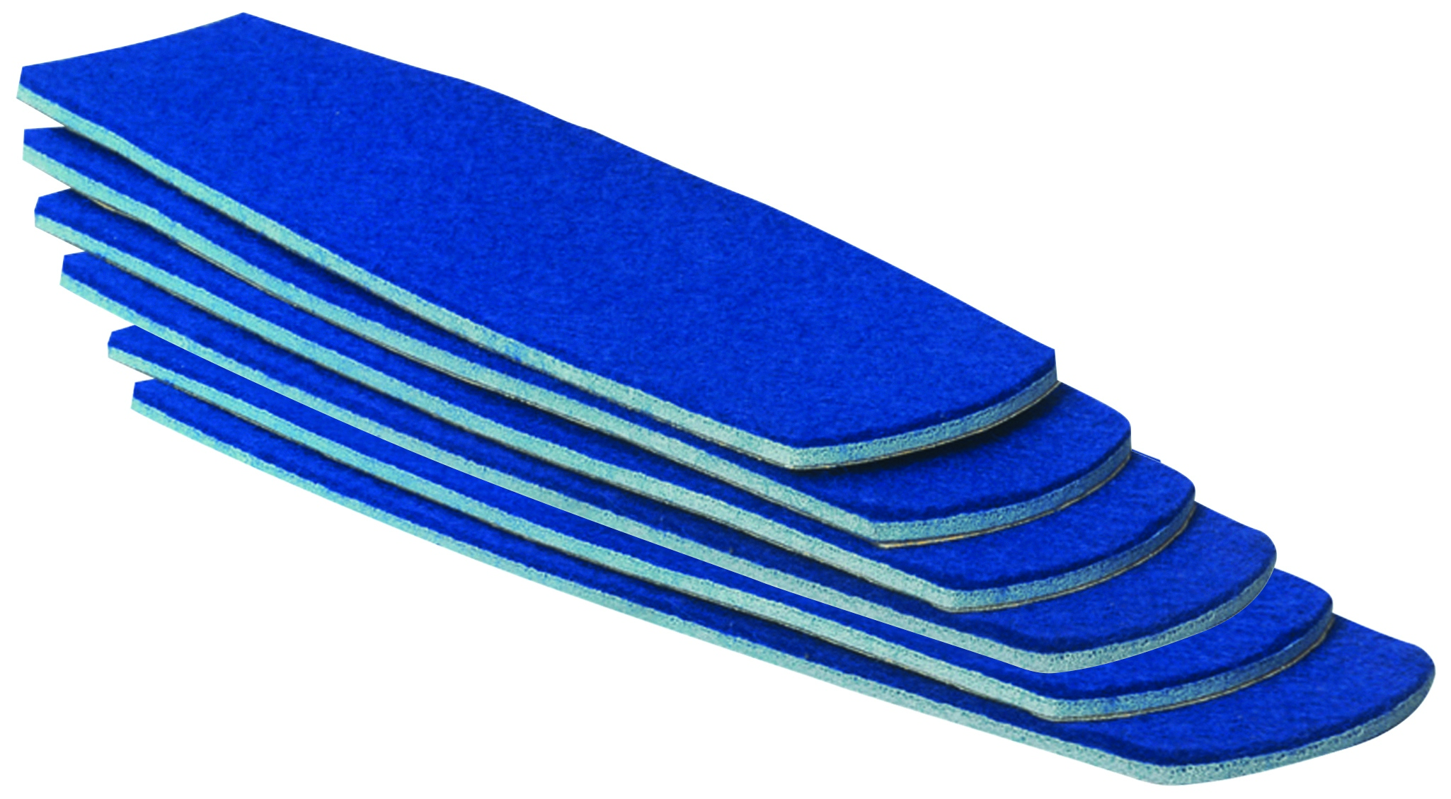 LOT 6 RECHARGES ADHESIVES POUR BROSSE TABLEAU BLANC RECHARGEABLES 1310125