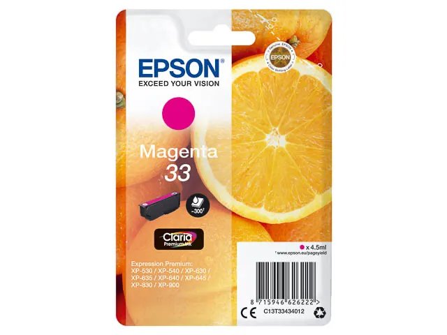 T3343 - EPSON XP530 - cartouche magenta - Standard