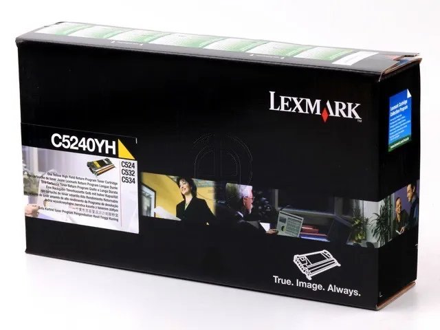 C5240YH LEXMARK C524 Toner Jaune Grande Capacité