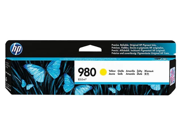 D8J09A HP OfficeJet  SFP X555 - cartouche Jaune