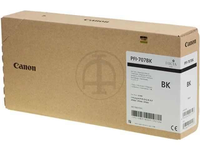 PFI707BK CANON IPF830 - cartouche noire